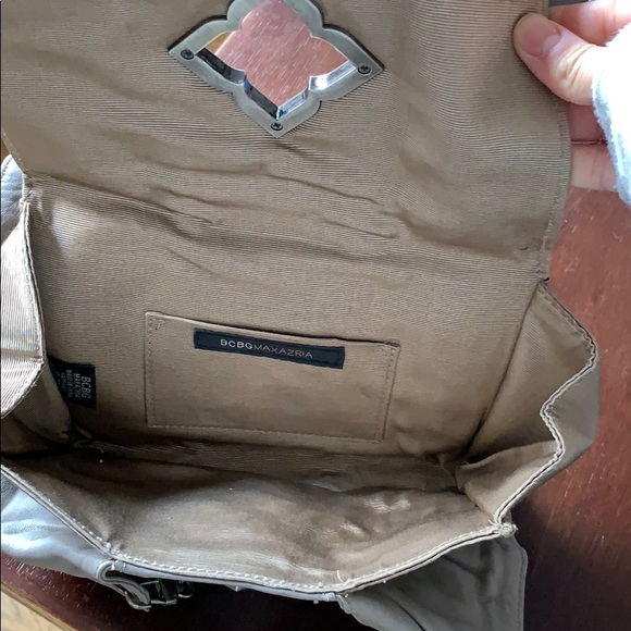 BCBG gray clutch - Picture 3 of 4